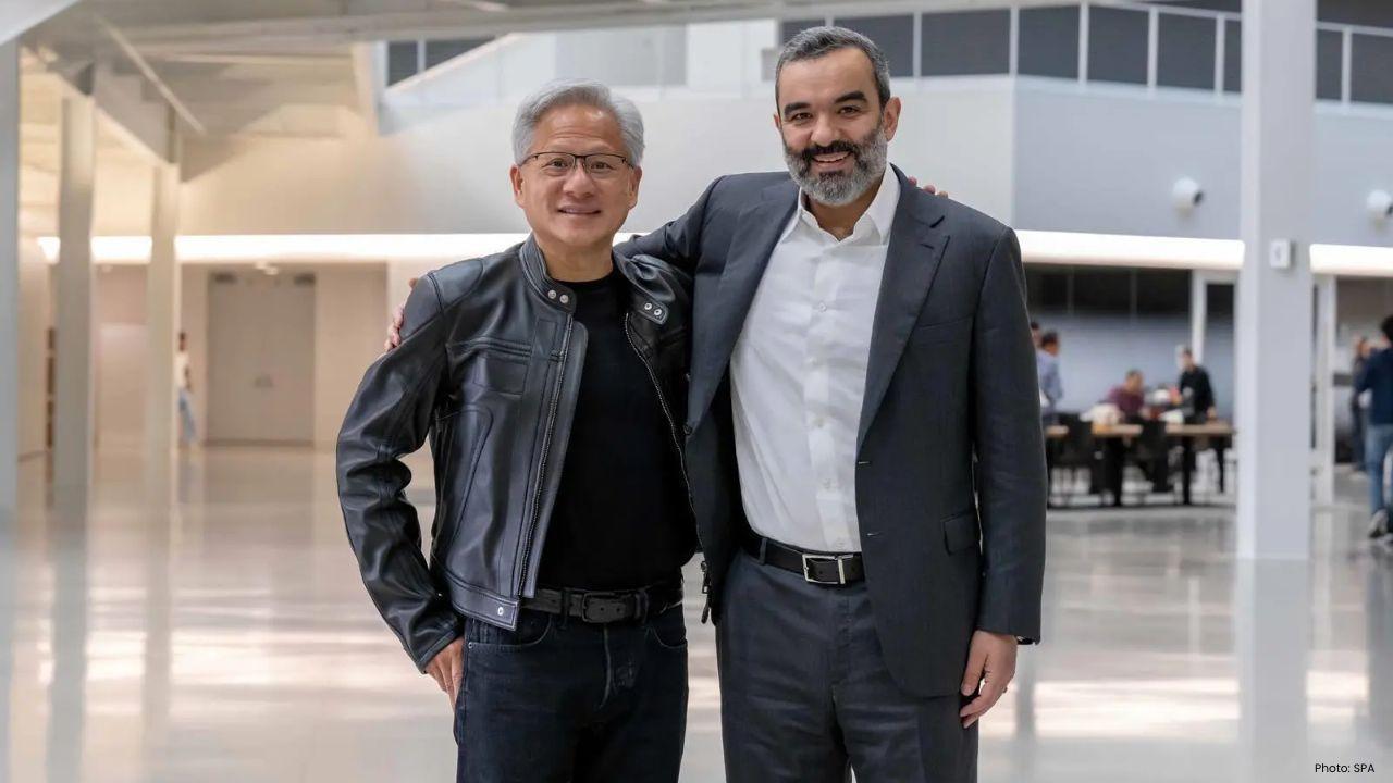 Saudi Minister Meets Nvidia CEO to Boost AI Technology