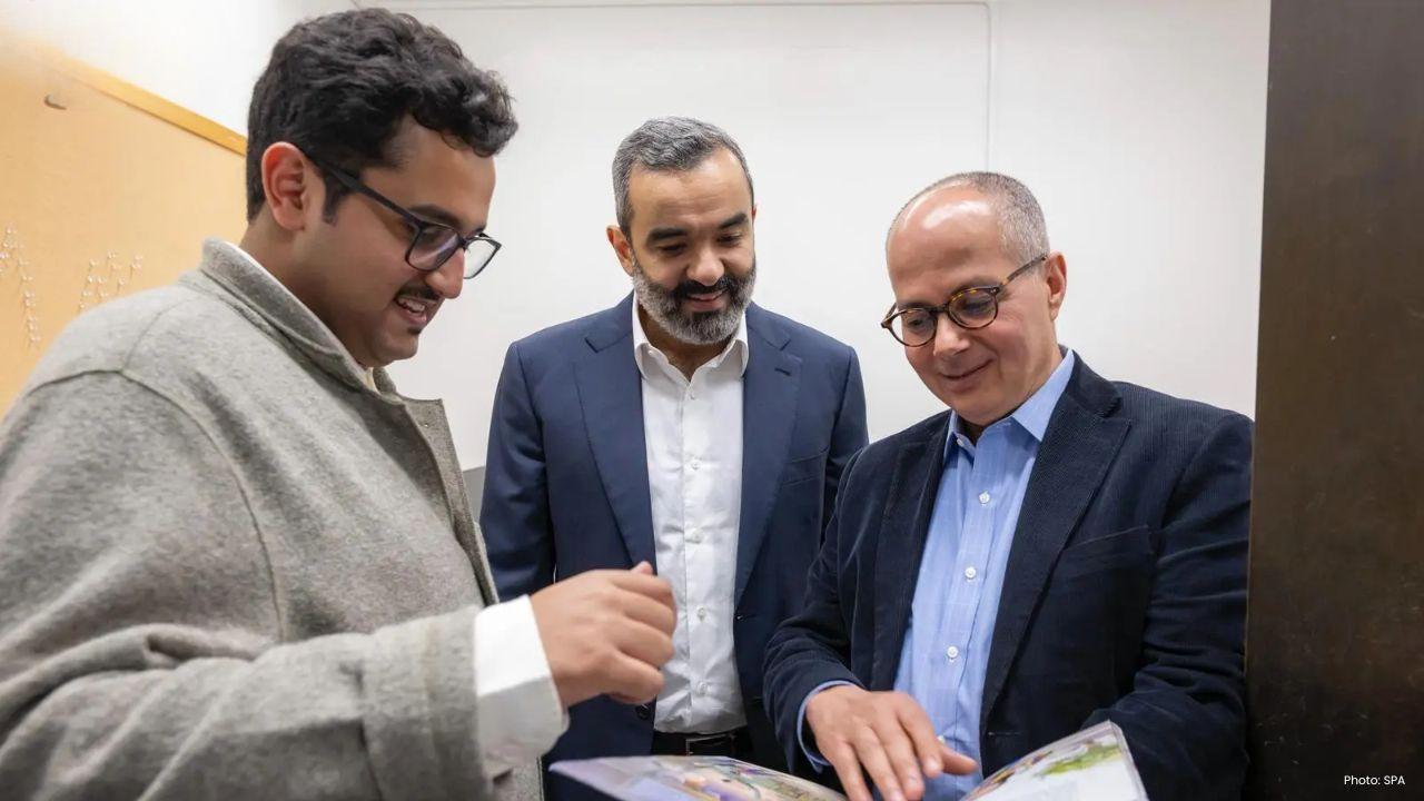 Saudi Delegation Honors Professor Omar Yaghi for Nobel Achievement