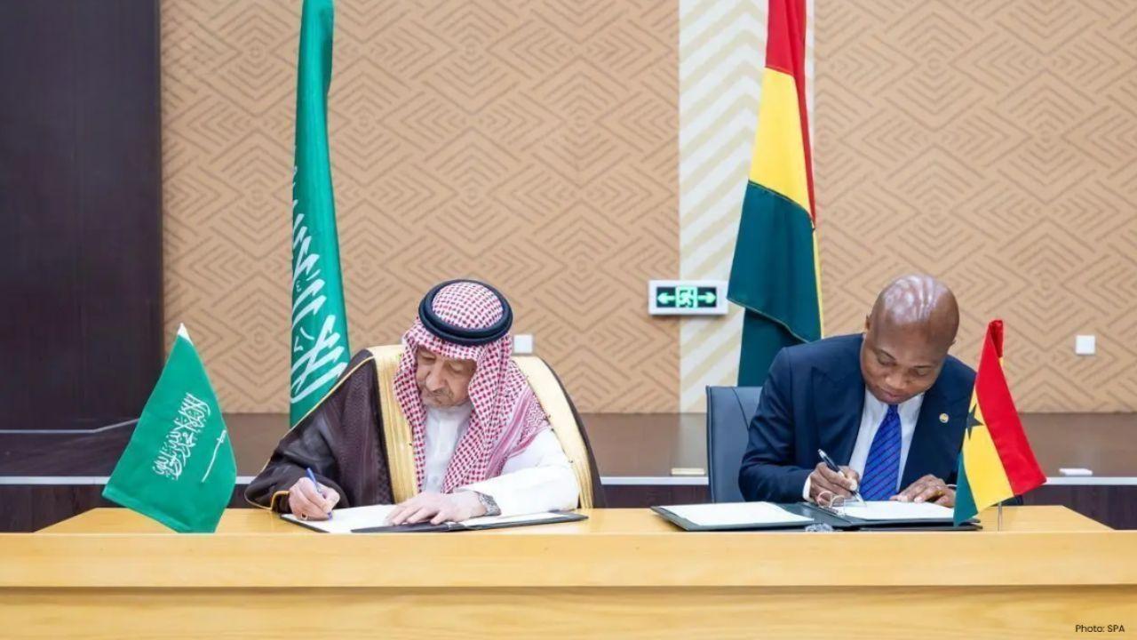 Saudi Arabia and Ghana Sign Cooperation Agreement