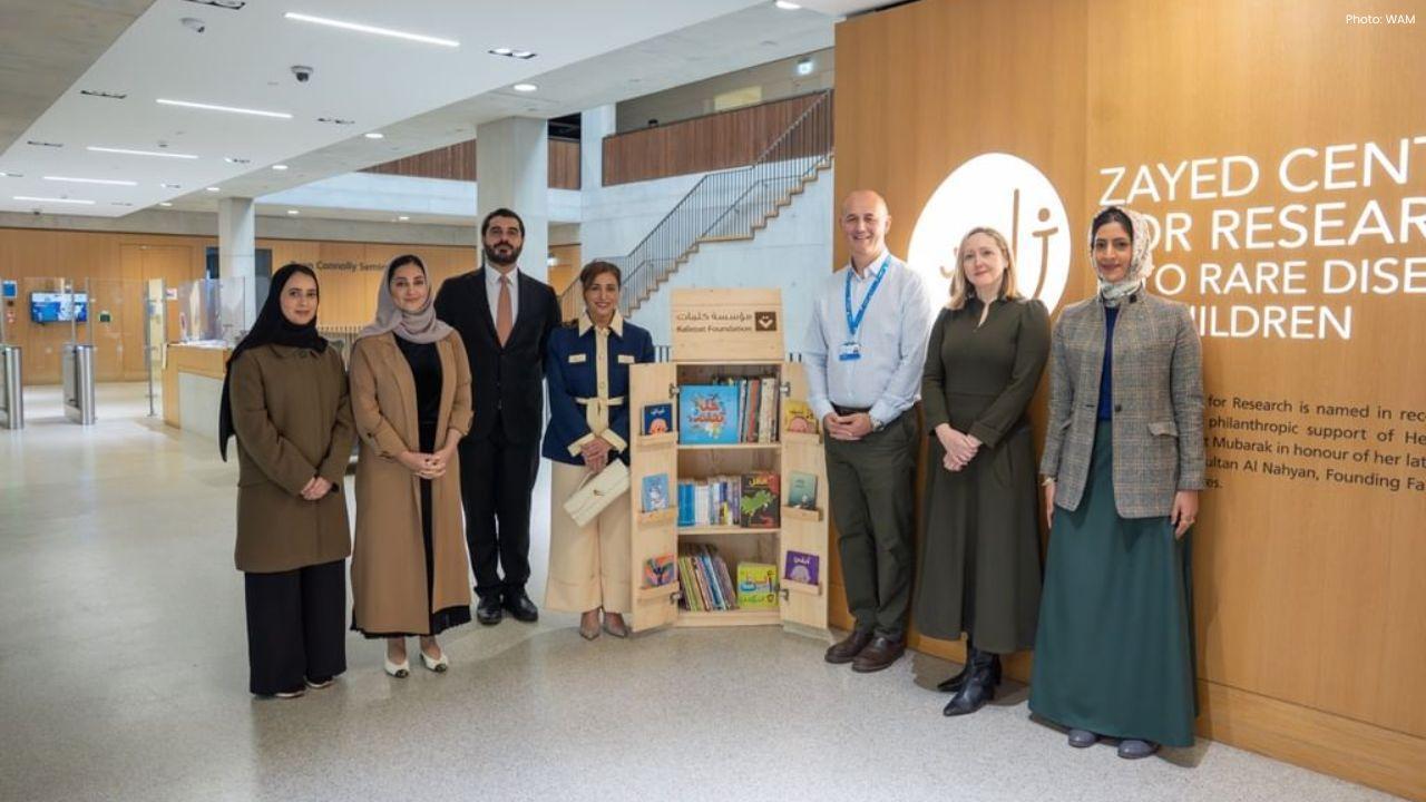 Kalimat Foundation Supports GOSH with Library Donation