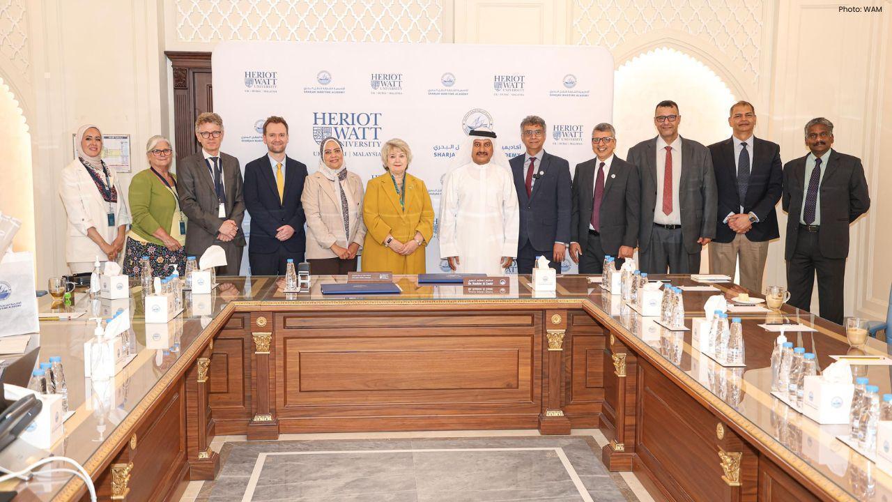 Sharjah Maritime Academy Joins Hands with Heriot-Watt University