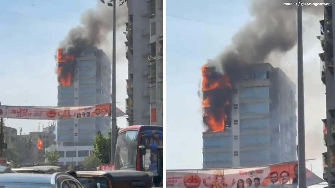 Fire Breaks Out at JMS Business Centre in Mumbai, Rescues Underway Fire Breaks Out at JMS Business Centre in Mumbai, Rescues Underway