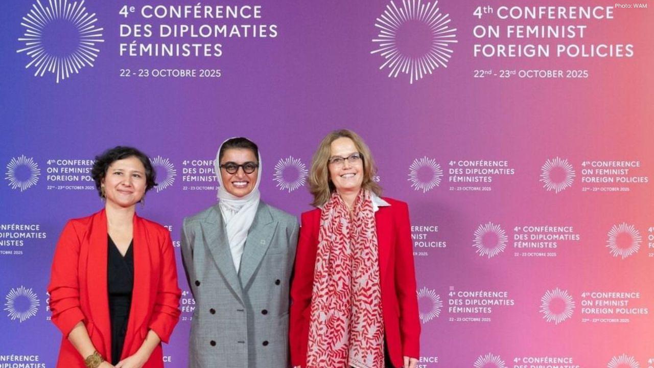 Noura Al Kaabi Attends Paris Conference on Feminist Policy