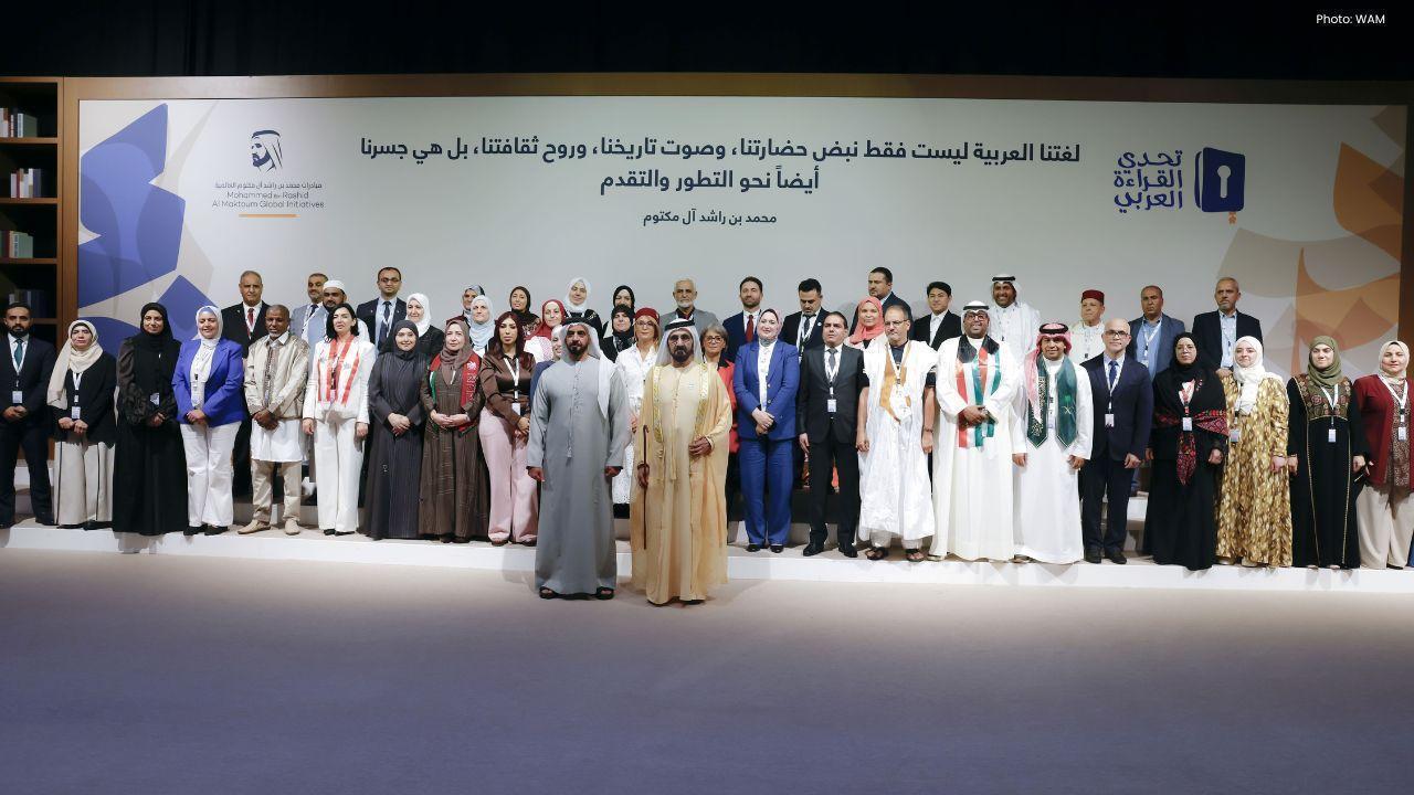 Sheikh Mohammed Honours Arab Reading Challenge Winners