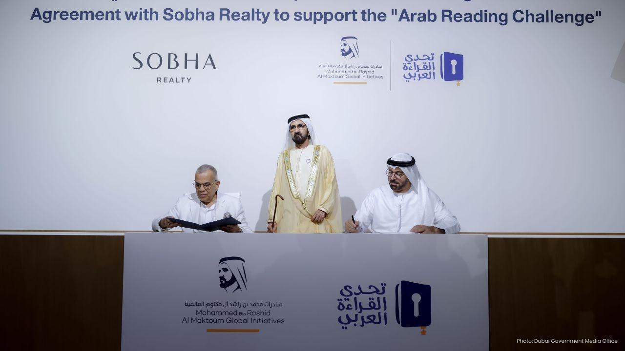 Sobha Realty's AED500m Commitment to Arab Reading Challenge