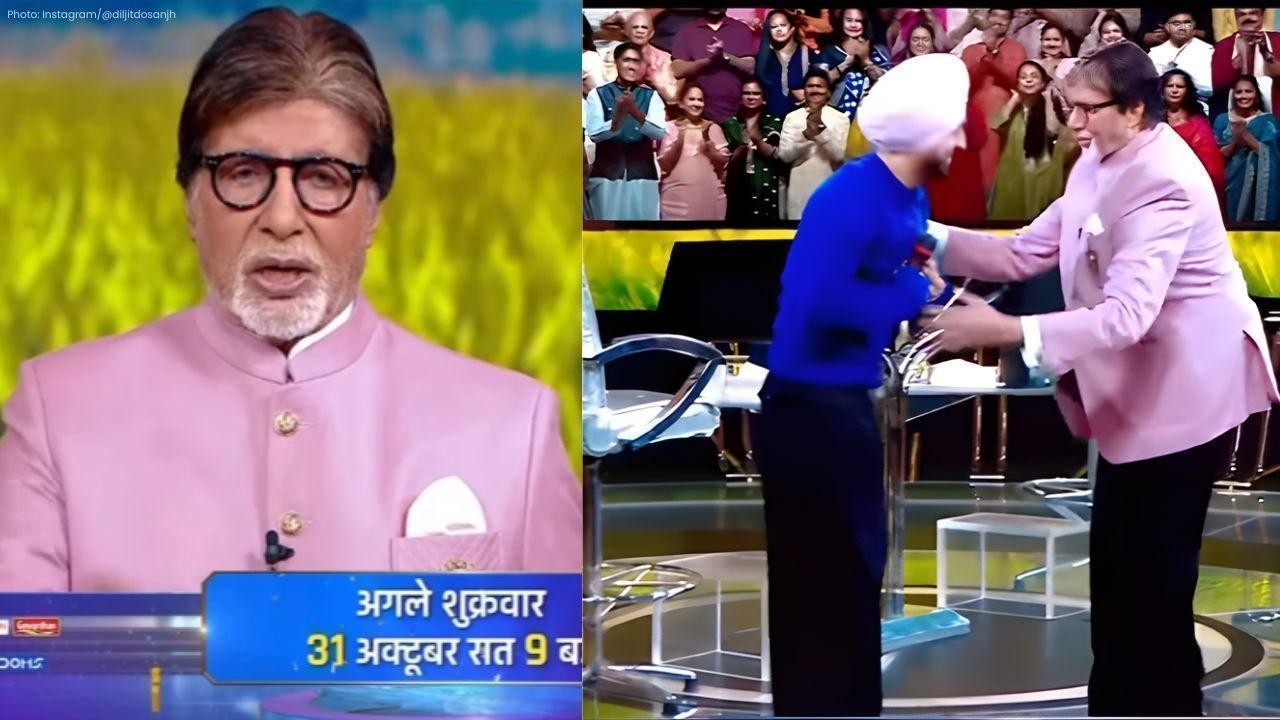 Diljit Dosanjh Steals the Show on KBC 17 with Amitabh Bachchan Diljit Dosanjh Steals the Show on KBC 17 with Amitabh Bachchan