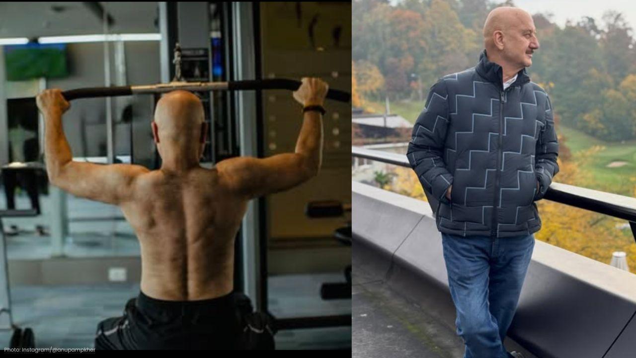 Anupam Kher Inspires at 70 with Incredible Gym Commitment