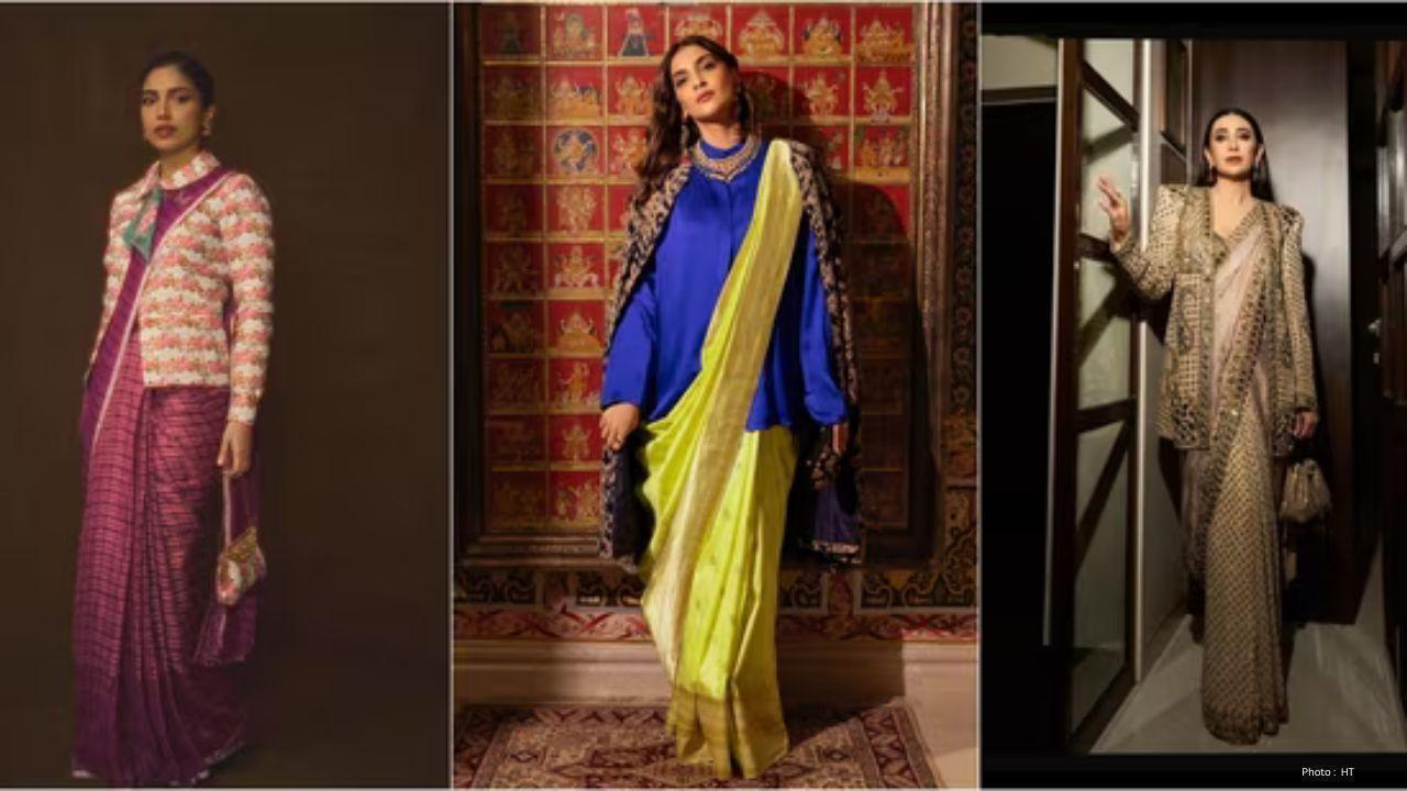 Saree-and-Jacket Combos Rise as This Winter’s Wedding Staple