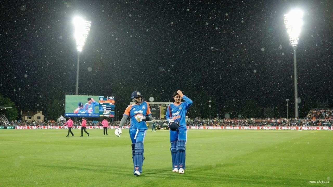 Suryakumar, Gill Lead Before Rain Ends Canberra T20 Early