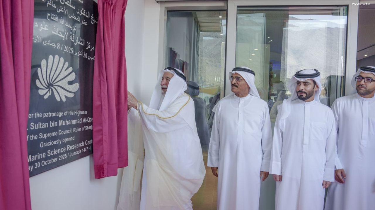 Sharjah Ruler Opens New Marine Science Research Centre Sharjah Ruler Opens New Marine Science Research Centre