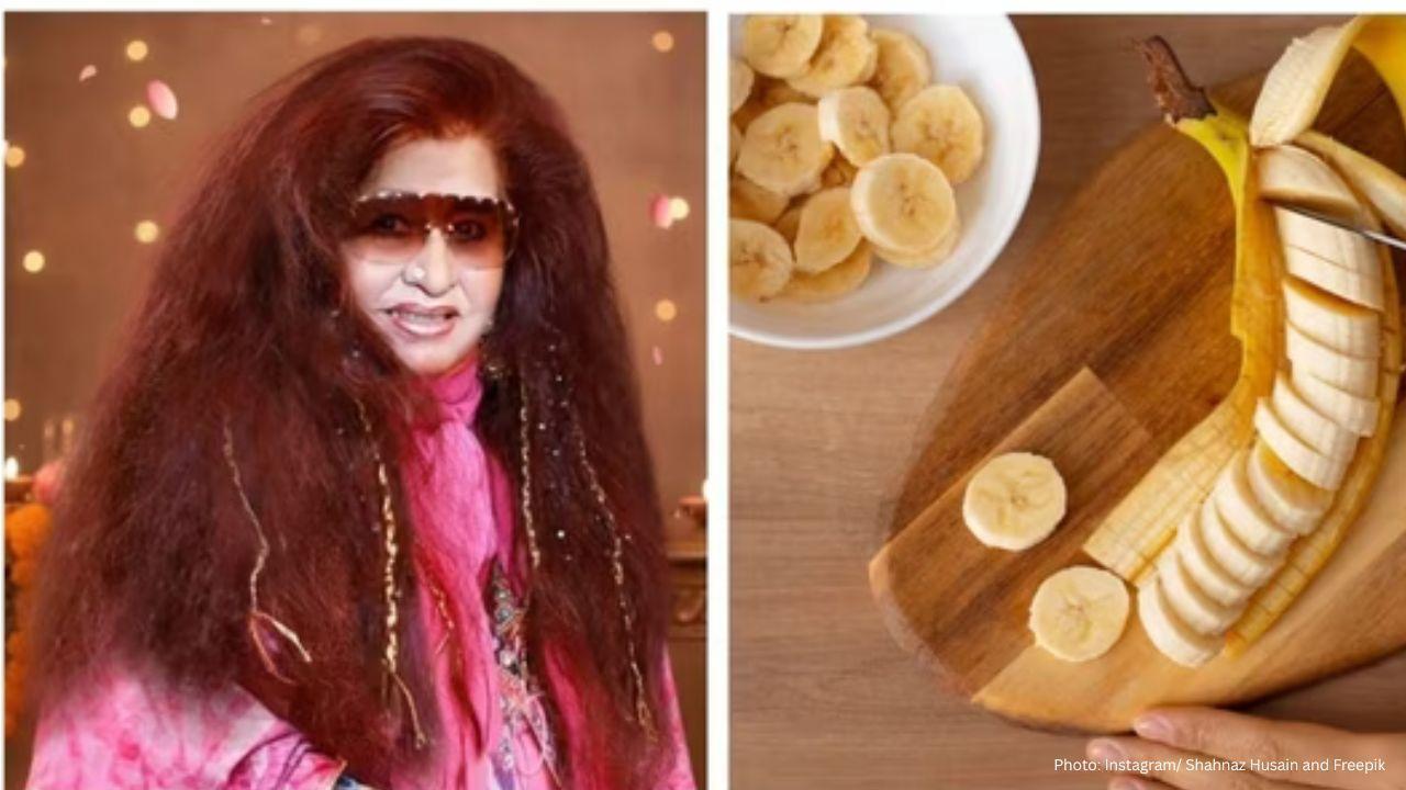 Simple Banana Peel Tips from Shahnaz Husain for Radiant Skin