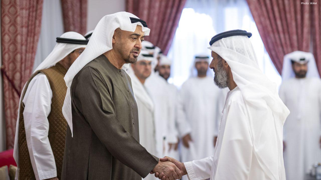 Sheikh Mohamed Offers Condolences To Al Ahbabi Family