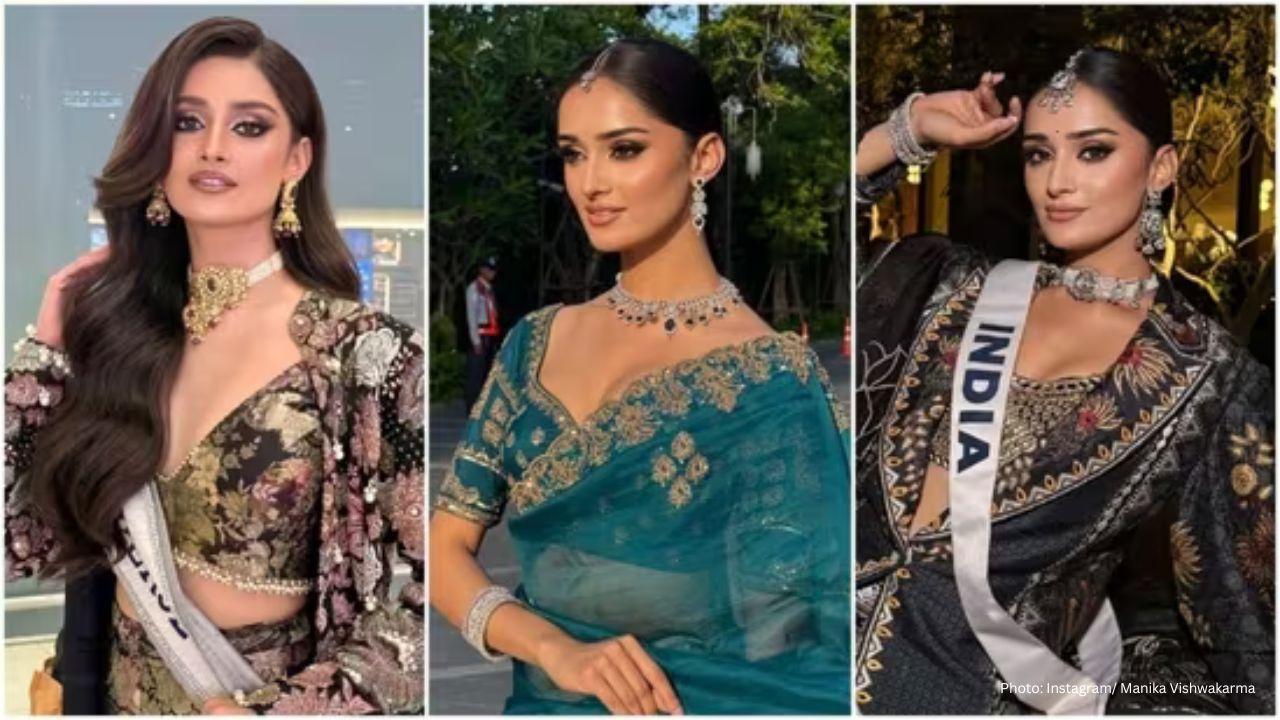 Manika Vishwakarma Dazzles in Ethnic Attire at Miss Universe 2025