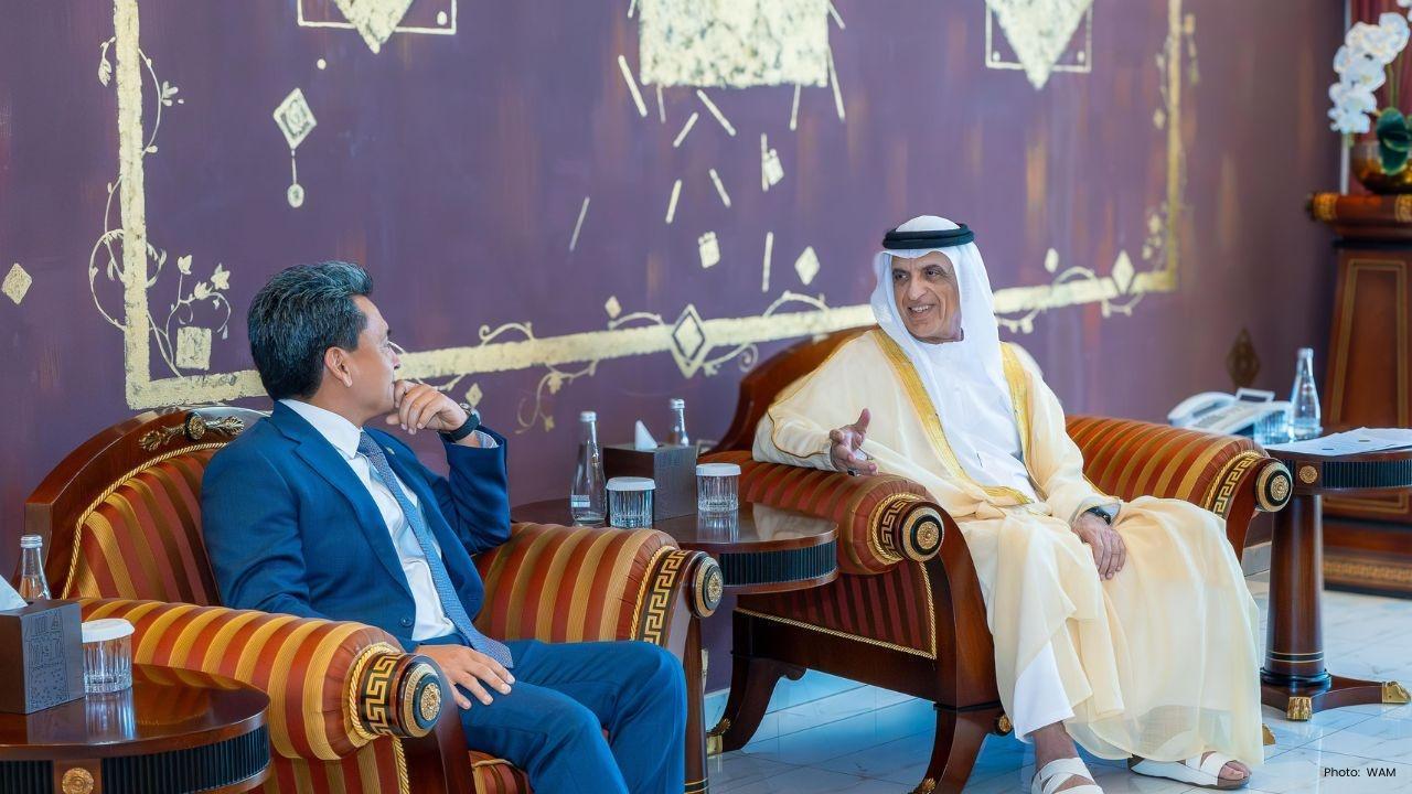 Sheikh Saud Engages with El Salvador's Ambassador in Ras Al Khaimah