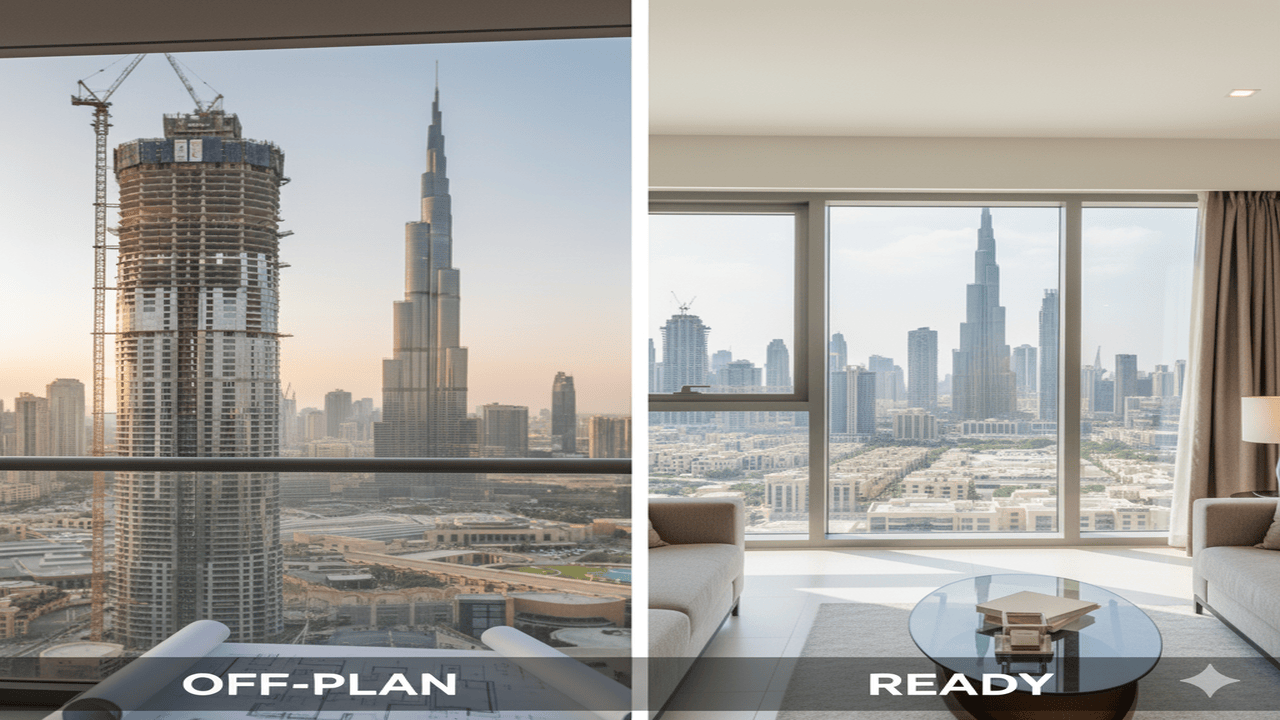 Off-Plan vs Ready Properties: Pros, Cons and Best Choice for UAE Buyers