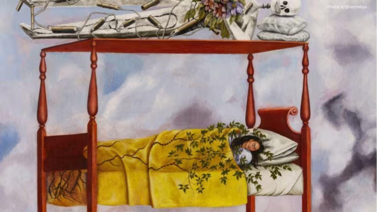 Frida Kahlo's Self-Portrait Shatters Auction Records at $54.6 Million