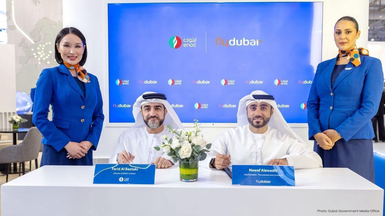 ENOC and flydubai Sign Pact to Propel Aviation Expansion