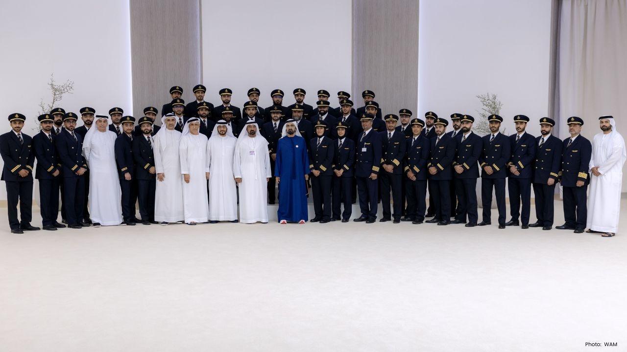Sheikh Mohammed Celebrates UAE Pilots at Dubai Airshow 2025