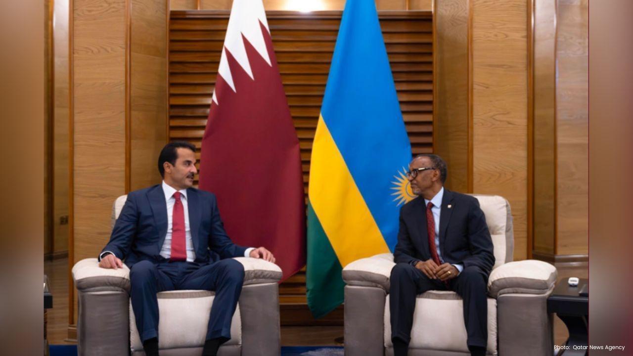 Qatar and Rwanda Presidents Strengthen Bilateral Relations