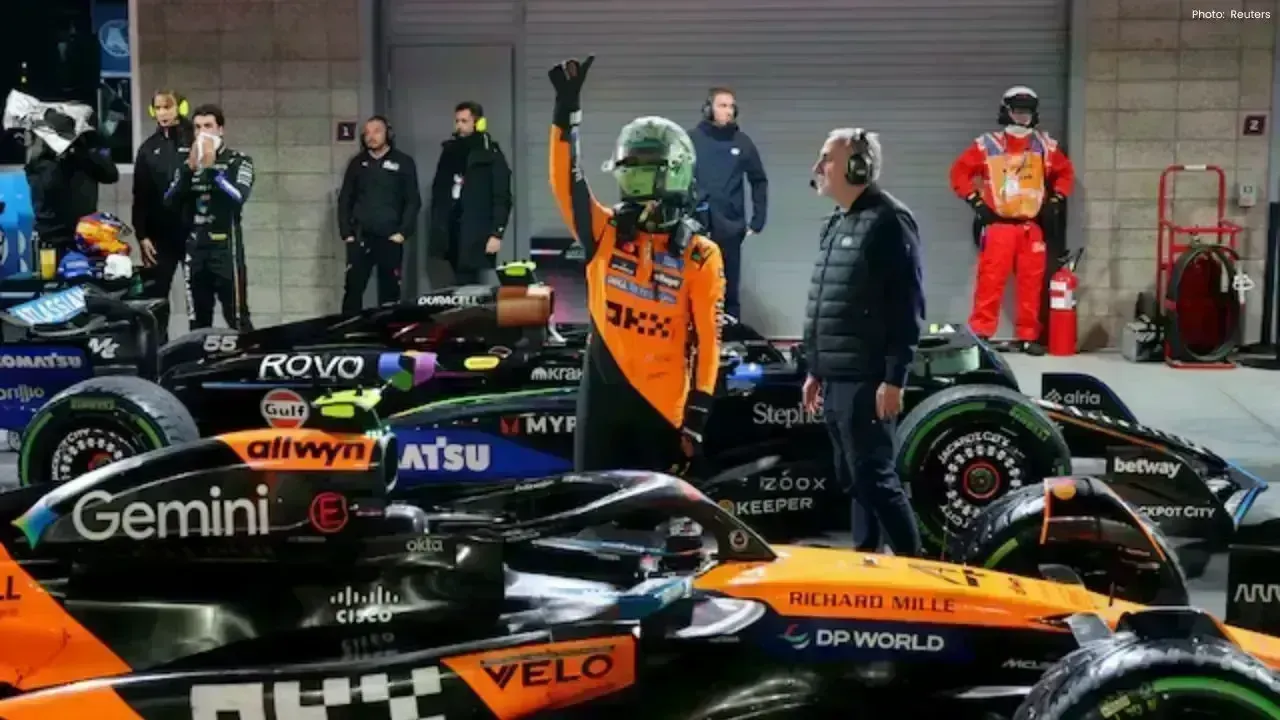 Norris Claims Pole Position in Challenging Las Vegas GP Qualifying