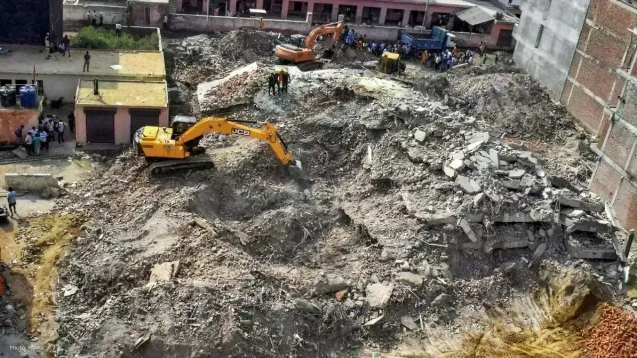 Fatal Construction Collapses in Faridabad and Greater Noida