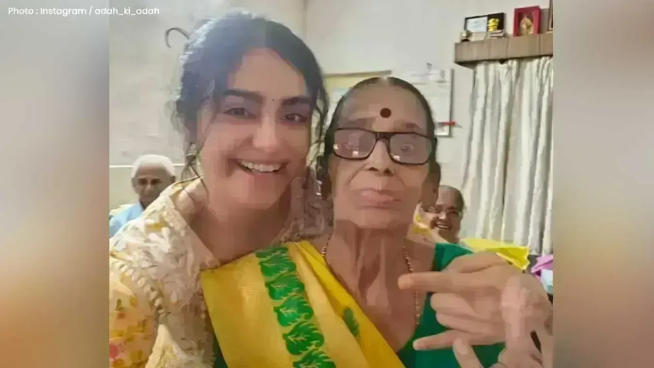 Adah Sharma Mourns the Passing of Her Grandmother