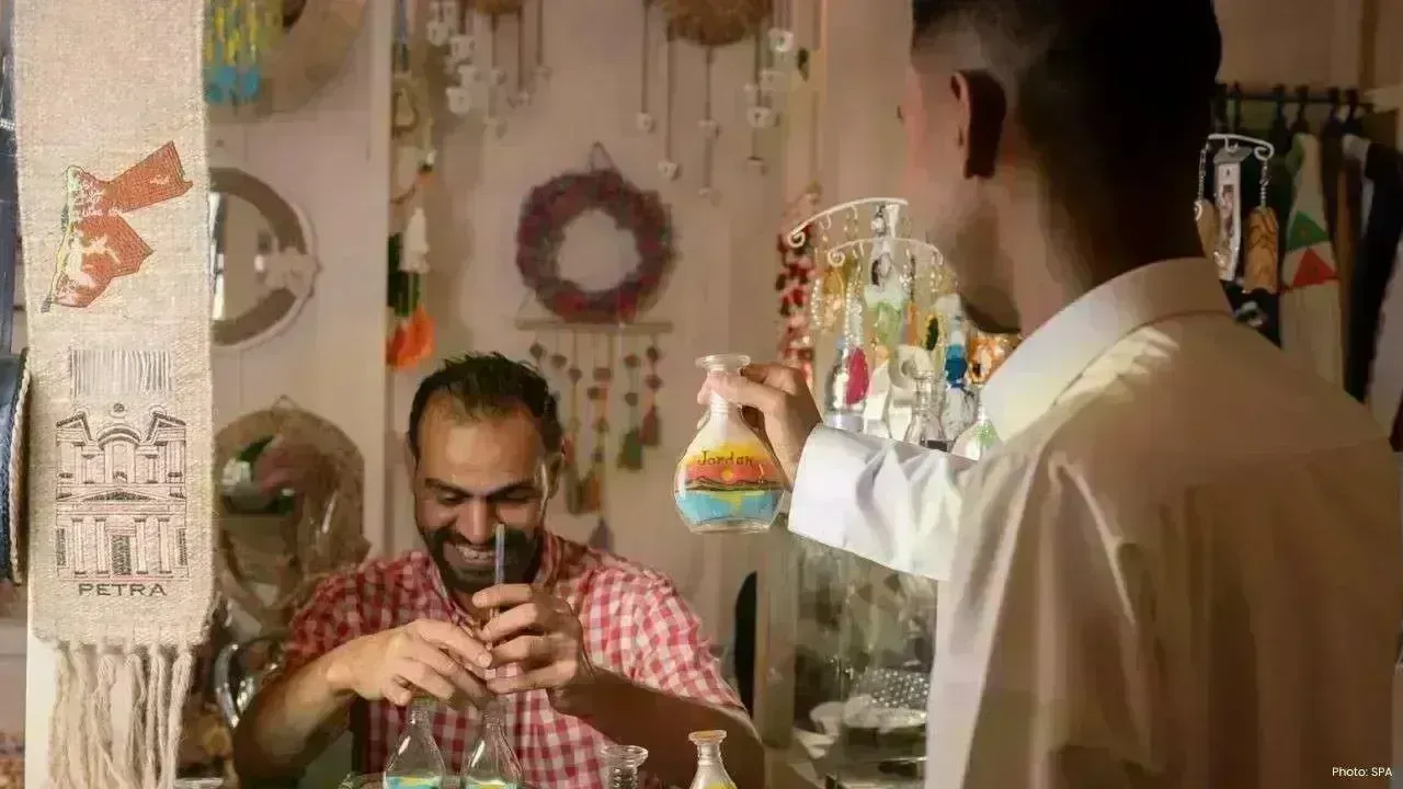 Jordanian Artisan Yazan Eid Dazzles at Banan Handicrafts Week