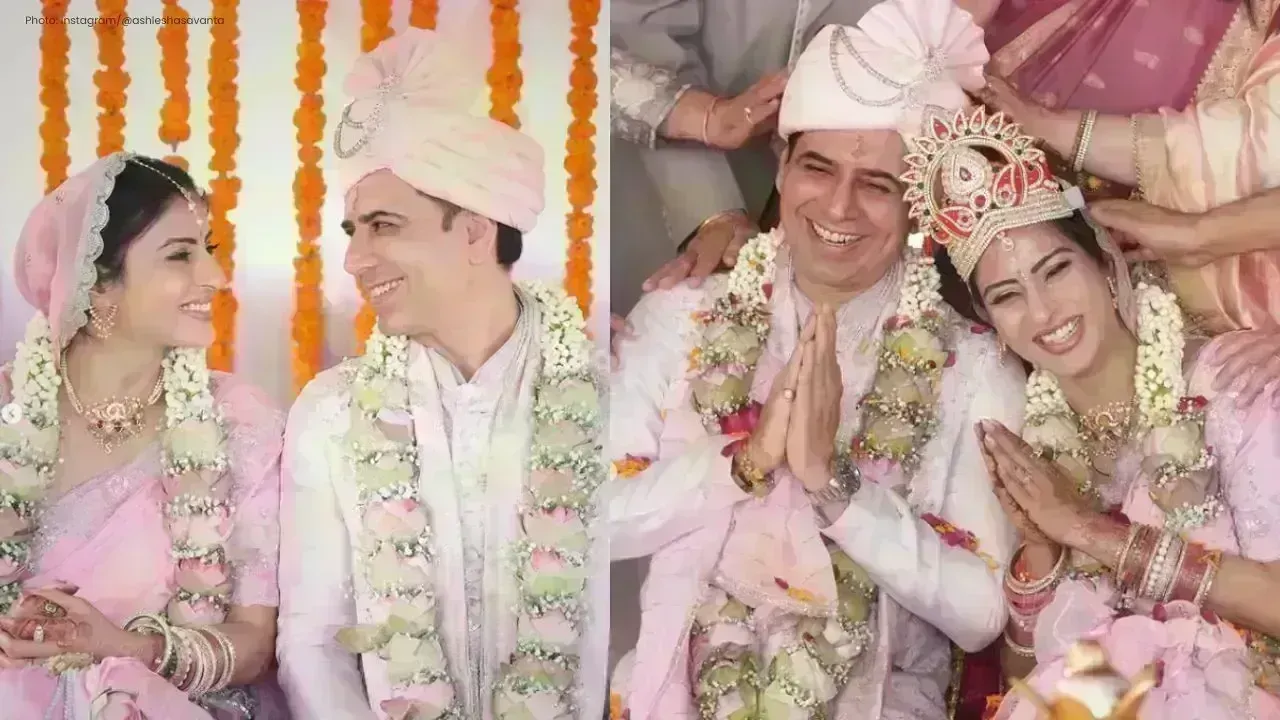 Ashlesha Savant and Sandeep Baswana Celebrate Marriage in Vrindavan