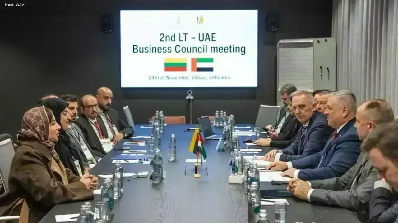 Strengthening Economic Relations: UAE and Lithuania's Business Council Meeting