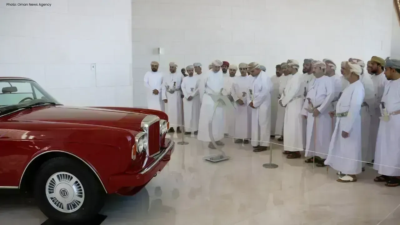Inauguration of the Royal Cars Exhibition at Oman Across Ages Museum
