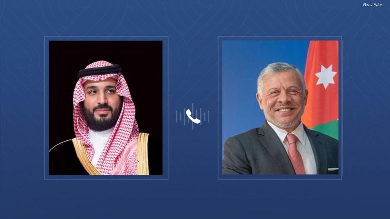 Saudi Crown Prince Talks with Jordan King on Regional Security