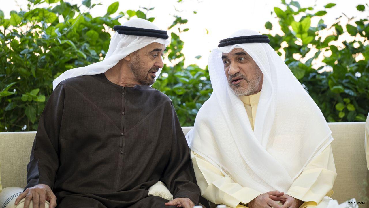 UAE President Meets Kuwait’s Deputy PM in Abu Dhabi