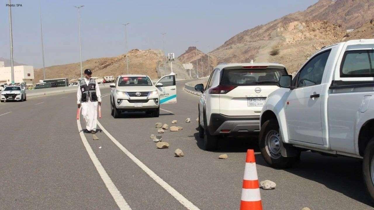 Makkah Authorities Hold Rockslide Simulation for Safety
