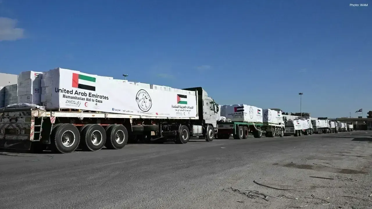 UAE Sends Major Aid Support to Gaza Through Relief Operation