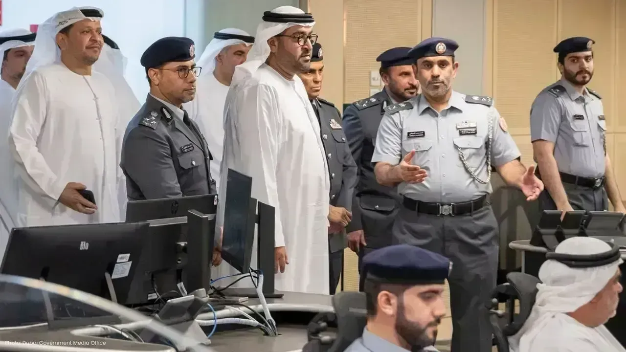 Sheikh Mohammed Evaluates Security Measures in Al Ain