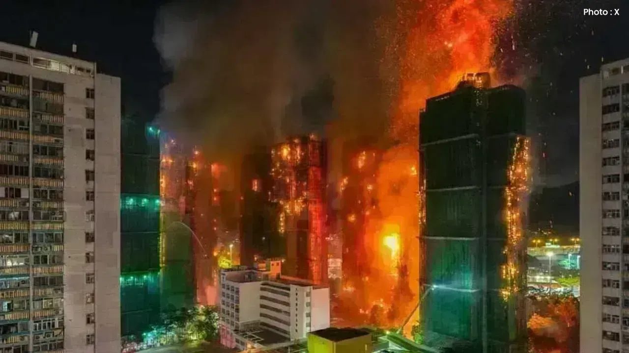 Eight Detained in Investigation of Hong Kong Fire That Claimed 128 Lives