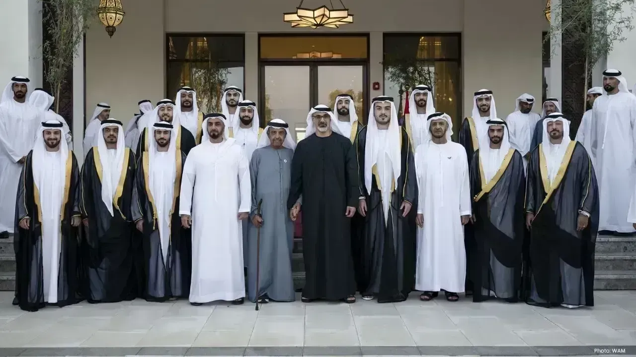UAE Leaders Celebrate Al Hawashim Tribe Wedding in Abu Dhabi