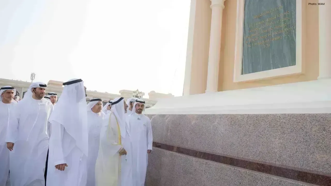 Sharjah Ruler Launches Independence Square And Reopens Mosque