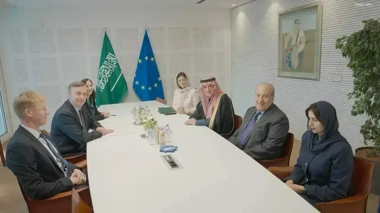 Saudi Foreign Affairs Envoy Meets EU Officials in Brussels