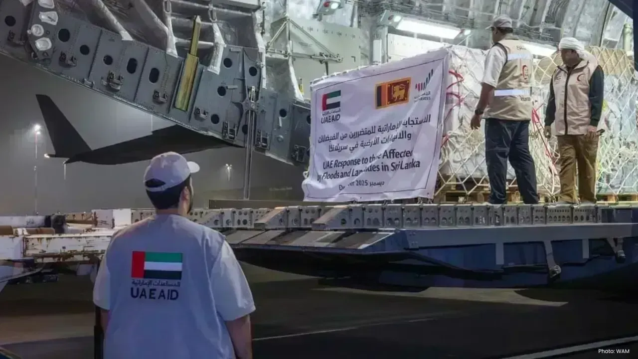 UAE Sends Emergency Relief to Sri Lanka Flood-Affected Areas