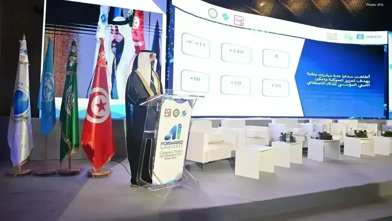 Saudi Arabia Highlights AI Progress at Tunis Summit Event