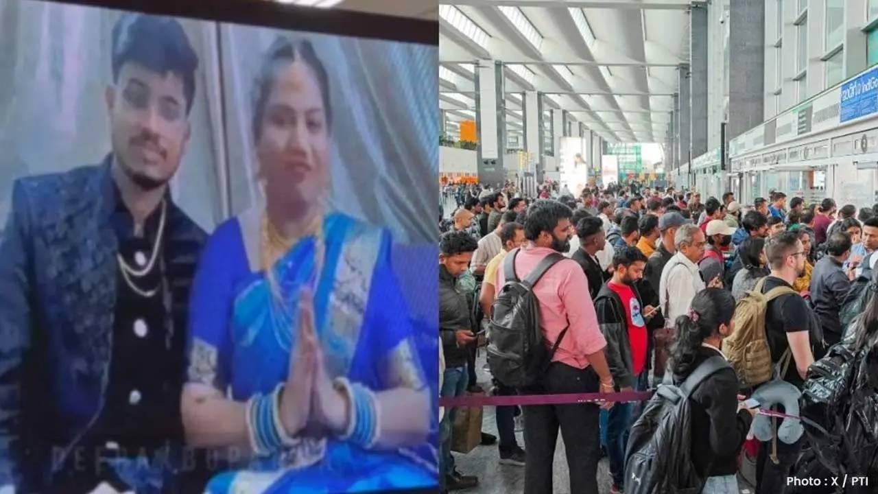 IndiGo Flight Disruptions Impact Newlyweds' Special Day