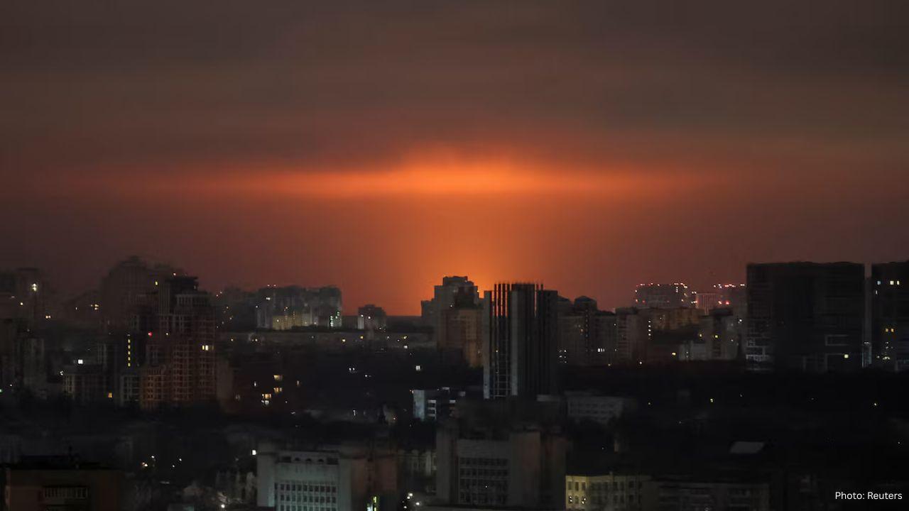 Bombardment Targeting Kyiv's Railway Hub: Russia's Escalating Attacks