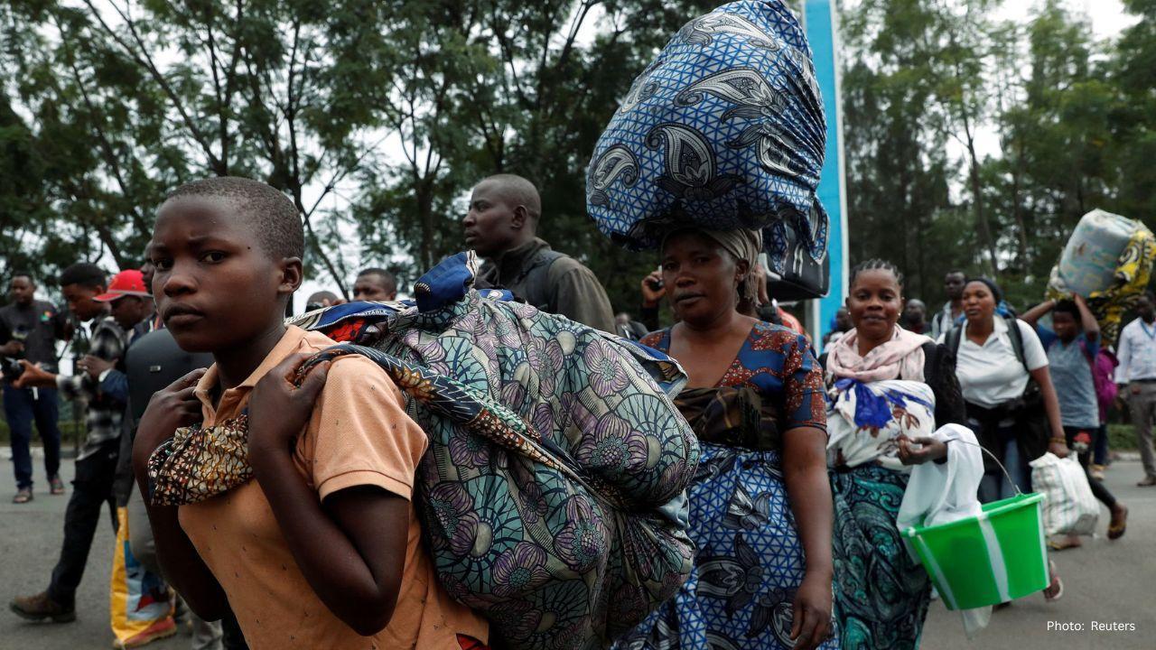 Escalating Conflict in Congo Forces 200,000 to Evacuate Amid M23 Rebel Advances