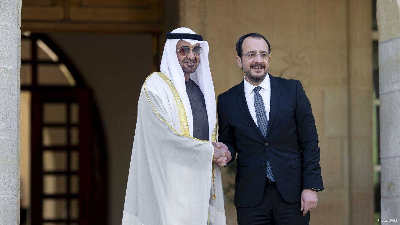 UAE President Sheikh Mohamed Visits Cyprus for Official Ceremony