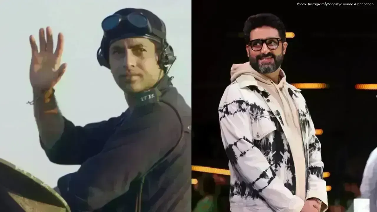 Abhishek Bachchan Praises Agastya Nanda for Role in Ikkis