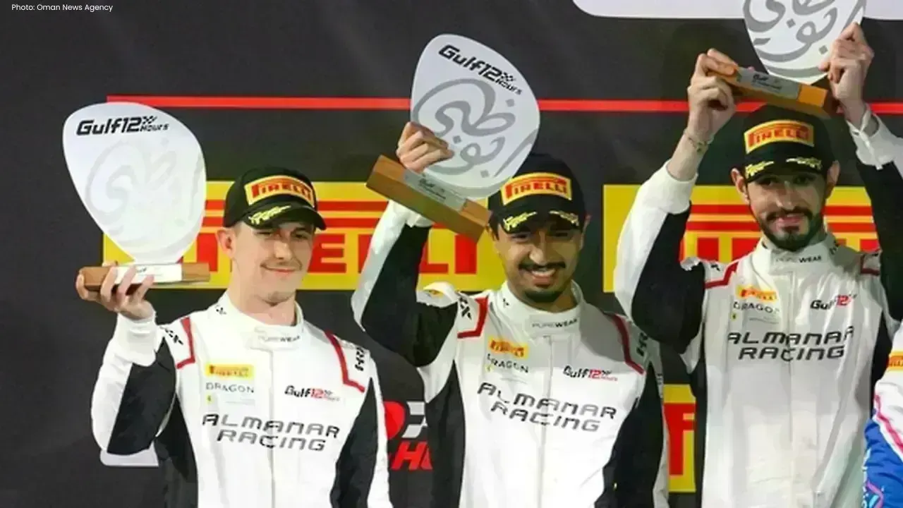 Omani Racer Al Faisal Khalid Finishes Second at Gulf 12 Hours