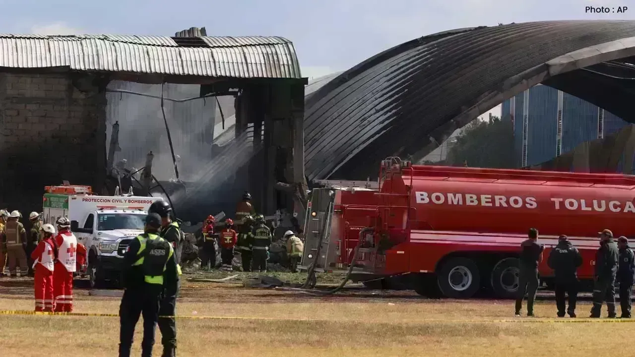 Fatal Plane Crash Near Toluca Airport Claims Seven Lives