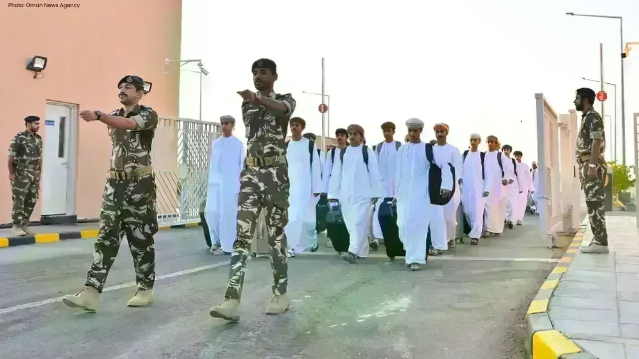Oman Navy Welcomes New Cadets for Military Training Program