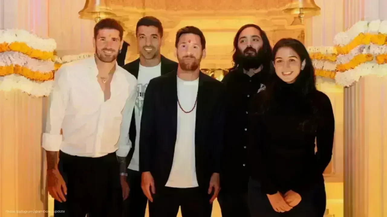 Lionel Messi Visits Vantara Wildlife Centre in Jamnagar with Anant and Radhika